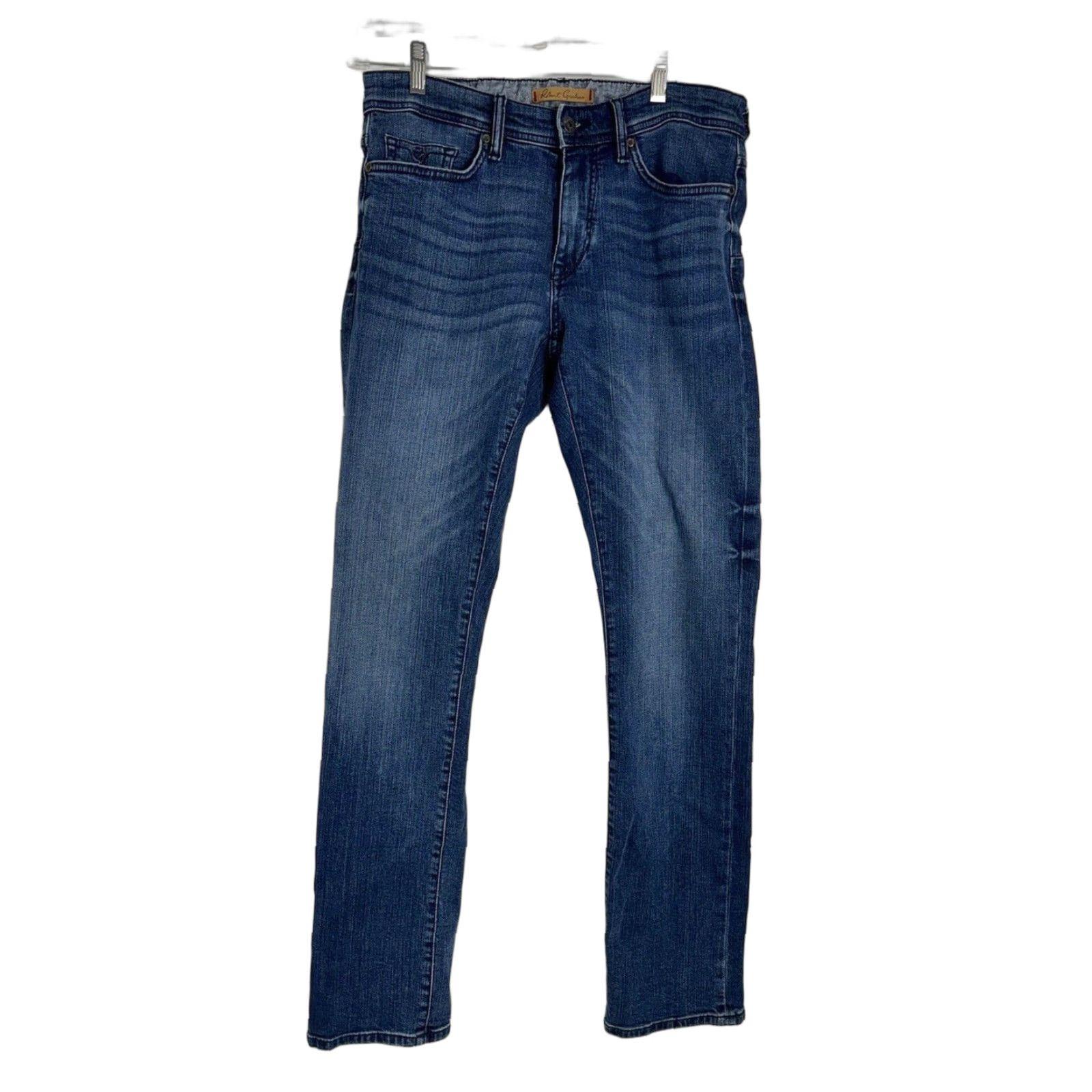 Robert Graham Robert Graham Jeans - Mens 30 Stretch Inseam 33" Blue 7" Lying Flat at Leg Cuff Size US 30 / EU 46 - 1 Thumbnail