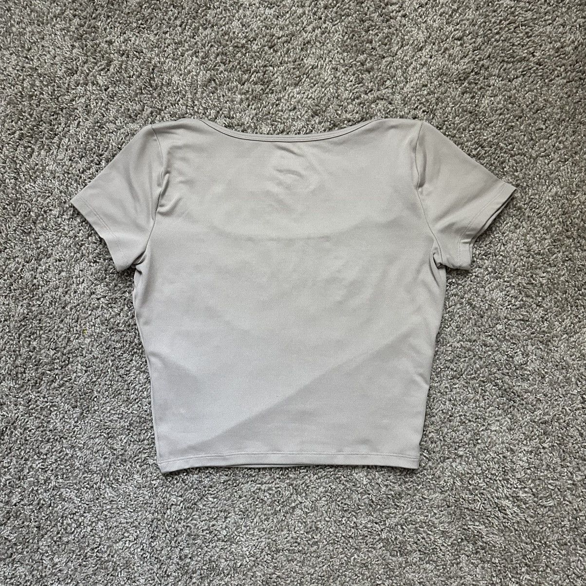 Hollister Hollister Seamless Fabric Square-Neck Baby Tee Size S / US 4 / IT 40 - 3 Thumbnail