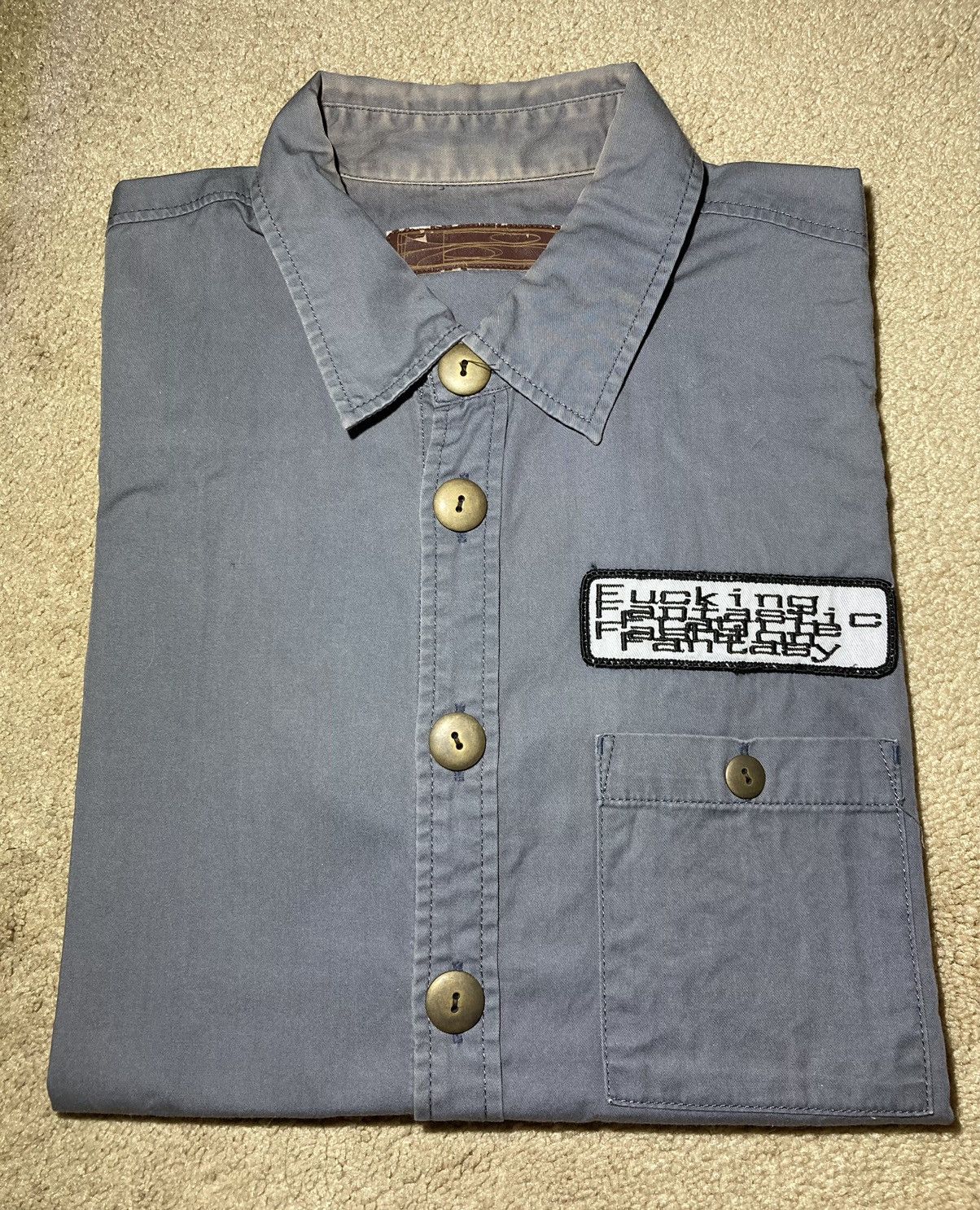 Beauty Beast SS00 Beauty Beast Fucking Fantastic Fantasy 2000 Work Shirt Size US M / EU 48-50 / 2 - 1 Thumbnail