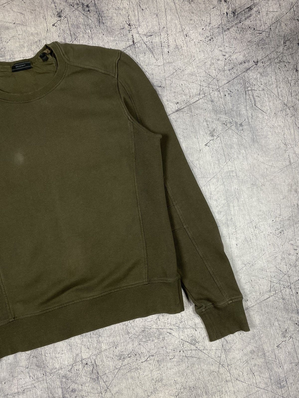 Belstaff Vintage Belstaff England Patch Lebel Designer Sweatshirt Size US L / EU 52-54 / 3 - 7 Thumbnail