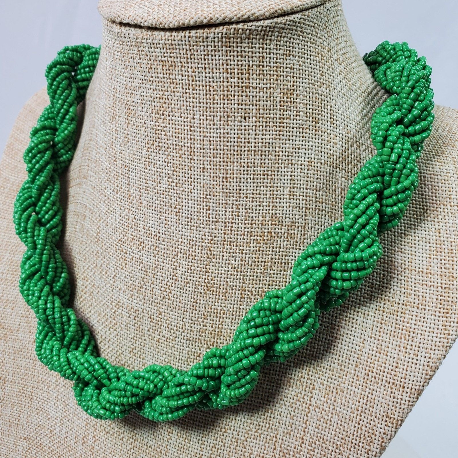 The Unbranded Brand Casual Career Seed Bead Multi Strand Necklace 20 Inch Green Size ONE SIZE - 3 Thumbnail