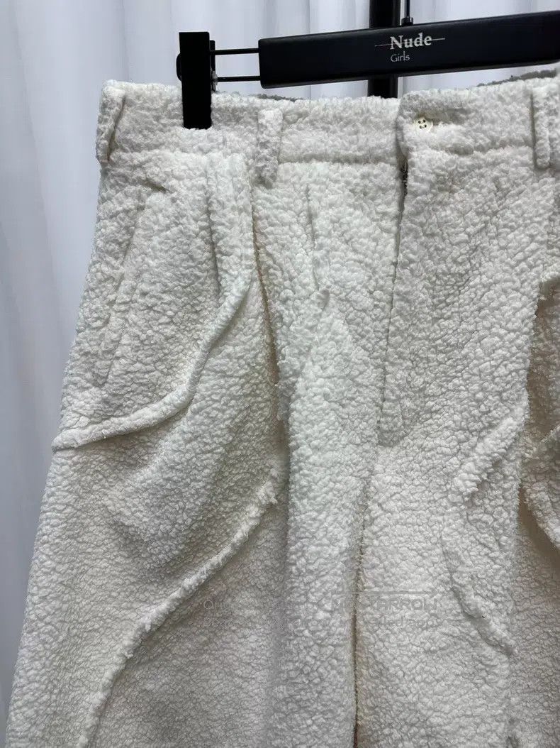 Comme des Garcons Comme des Garcons size M White Spiral Shorts Size 24" / US 00 / IT 34 - 3 Thumbnail