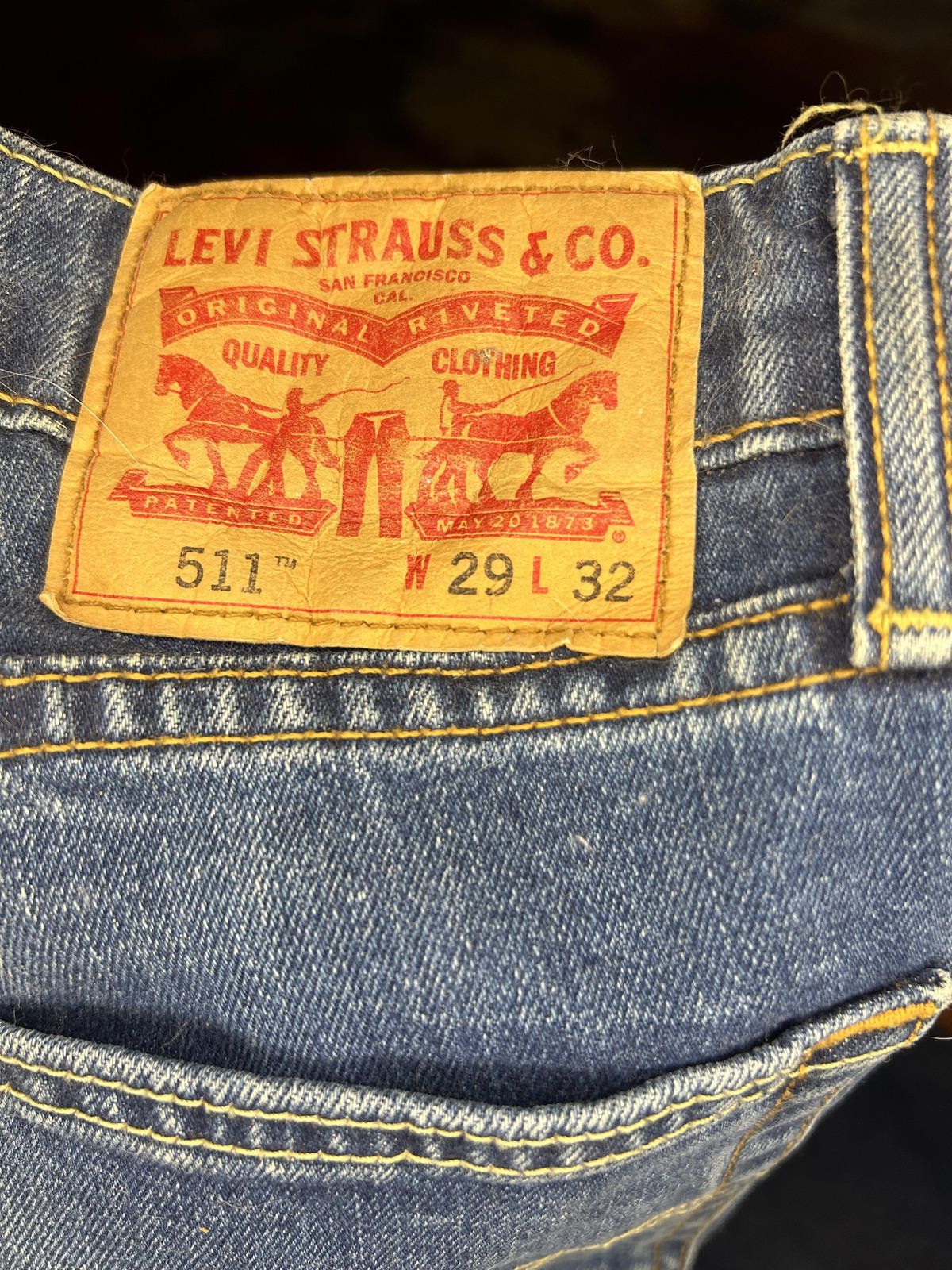 Other Levi's 511 Men's Jeans - W29 L32 - Classic Denim Swagger Size US 29 - 2 Thumbnail