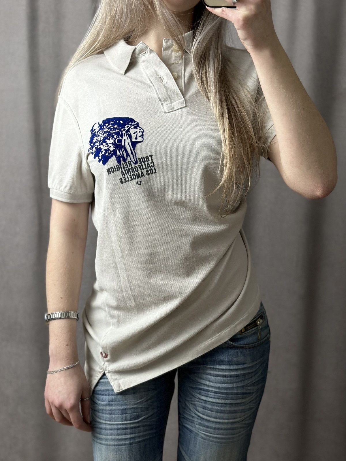 True Religion Vintage Made USA True Religion T-shirts Y2k Rare Japanese Size S / US 4 / IT 40 - 5 Thumbnail
