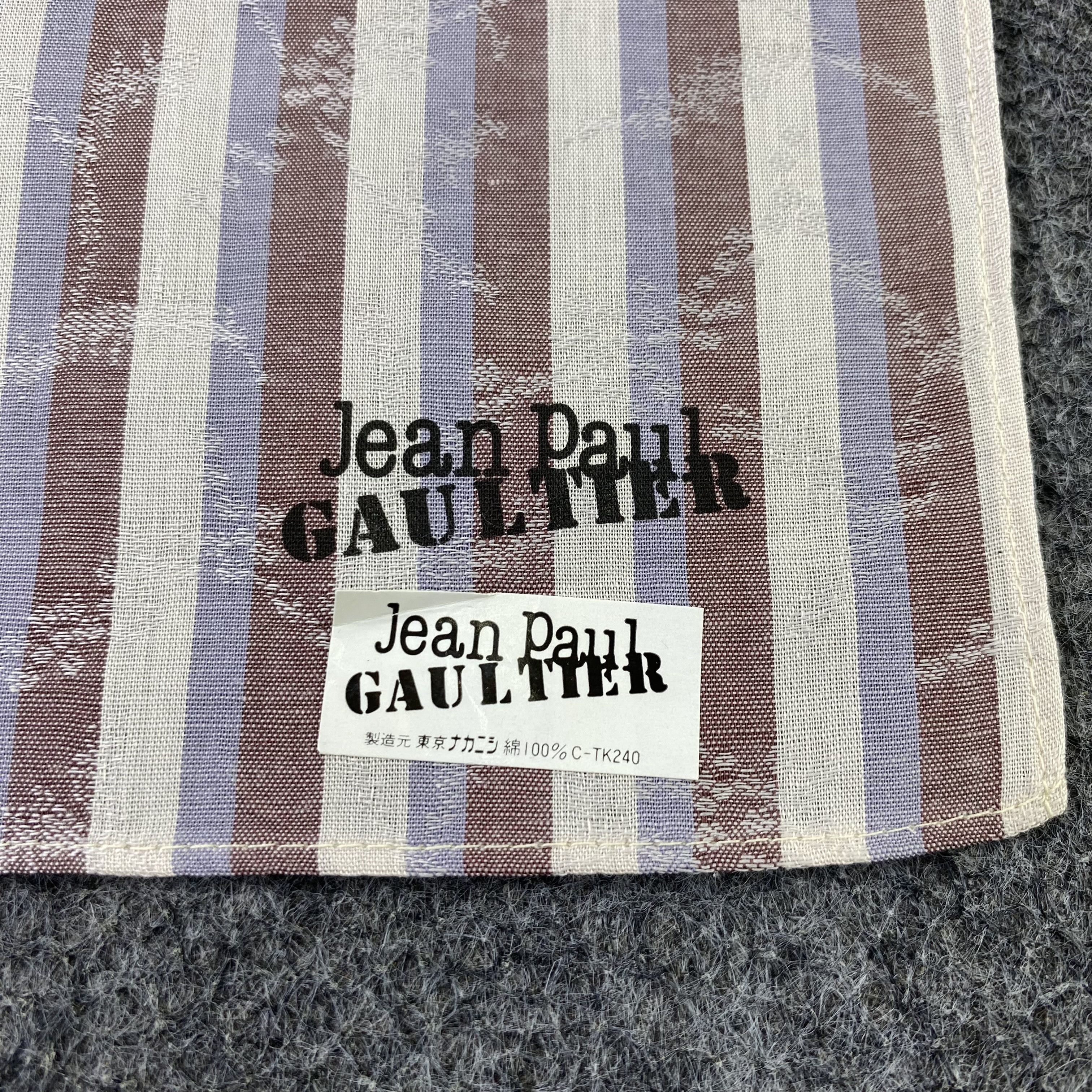 Jean Paul Gaultier Jean Paul Gaultier Handkerchief Neckerchief Bandana-B1666 Size ONE SIZE - 7 Thumbnail