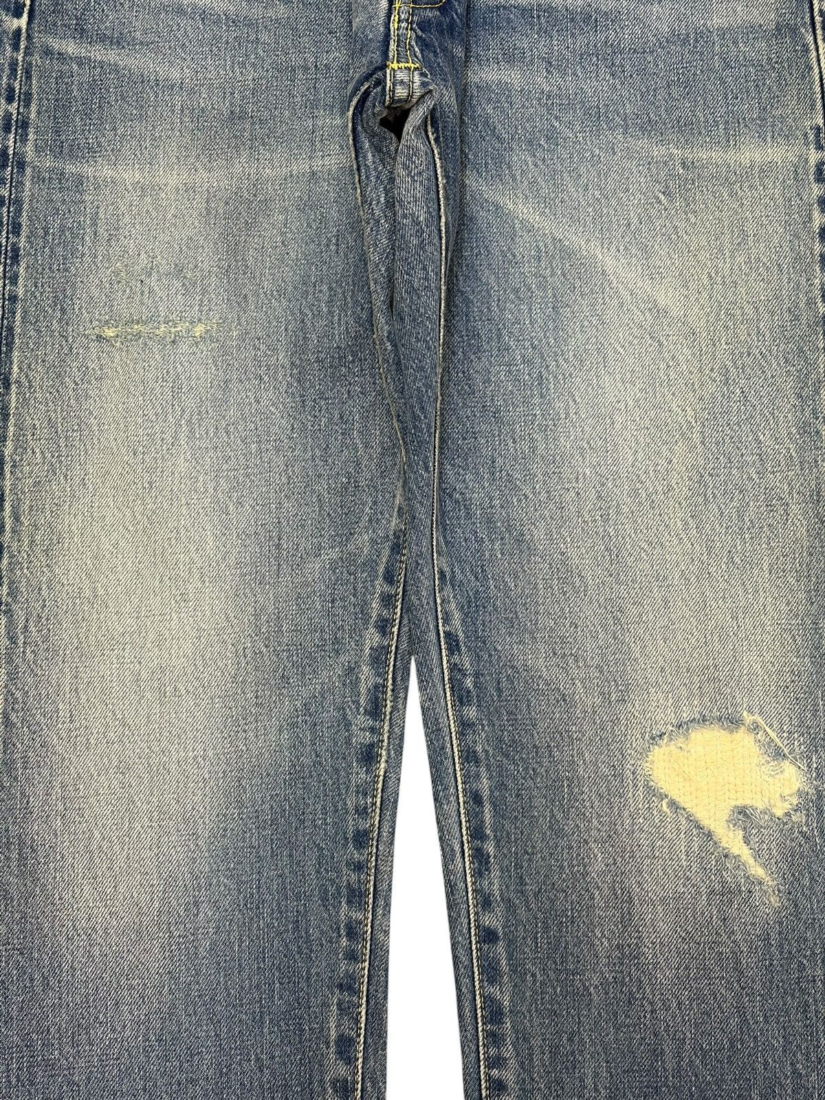 Edwin Vintage Frederick Selvedge Distressed Jeans Size 29" - 3 Thumbnail