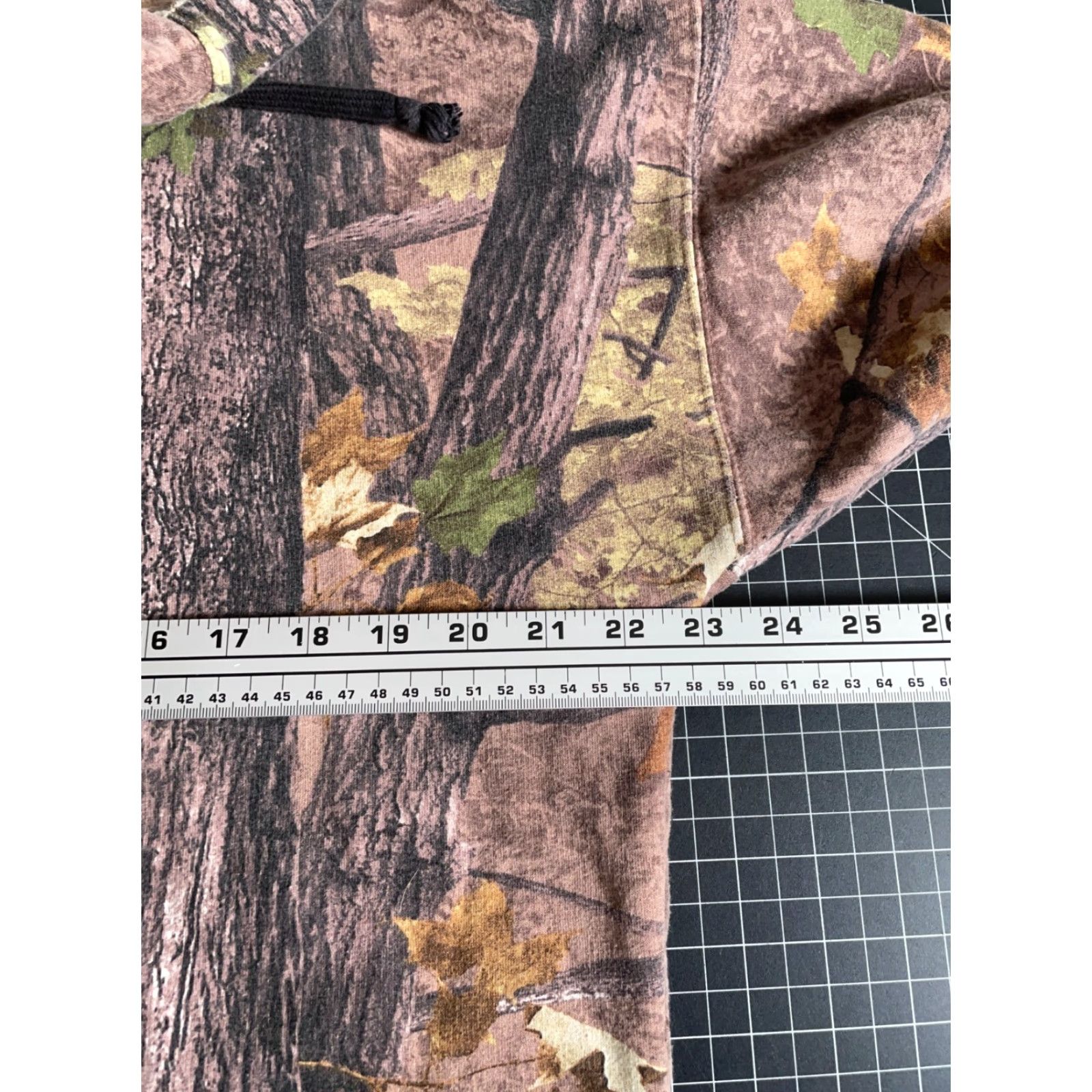 Vintage Thunder Sportswear Hoodie Adult Large Brown Camouflage Sweatshirt Long Sleeve Crew Neck Pullover Nature Outdoor Hunting Size US L / EU 52-54 / 3 - 5 Thumbnail