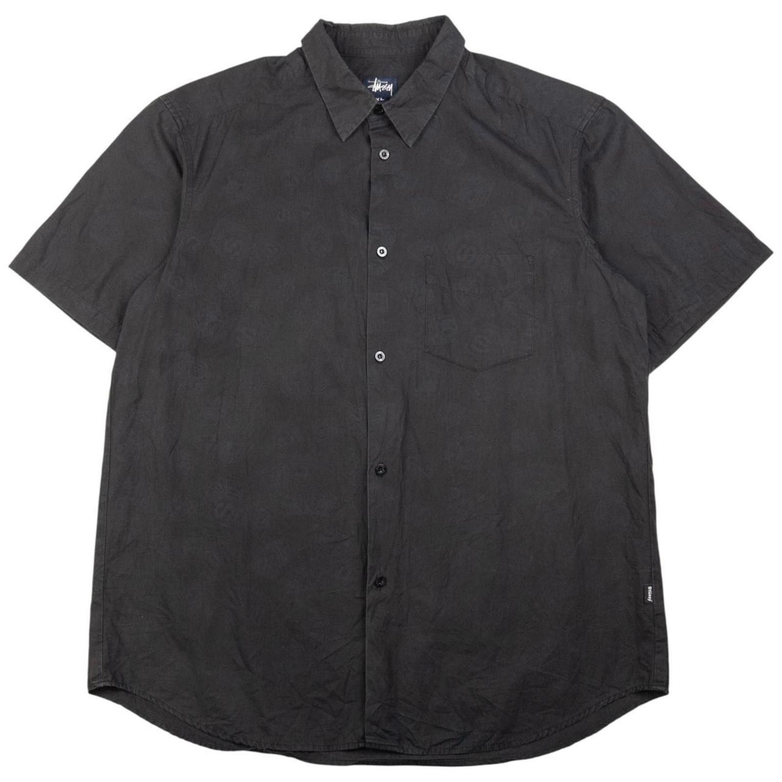 Stussy Vintage Stussy Dice Print Short Sleeve Button Shirt Size XL Size US XL / EU 56 / 4 - 1 Thumbnail