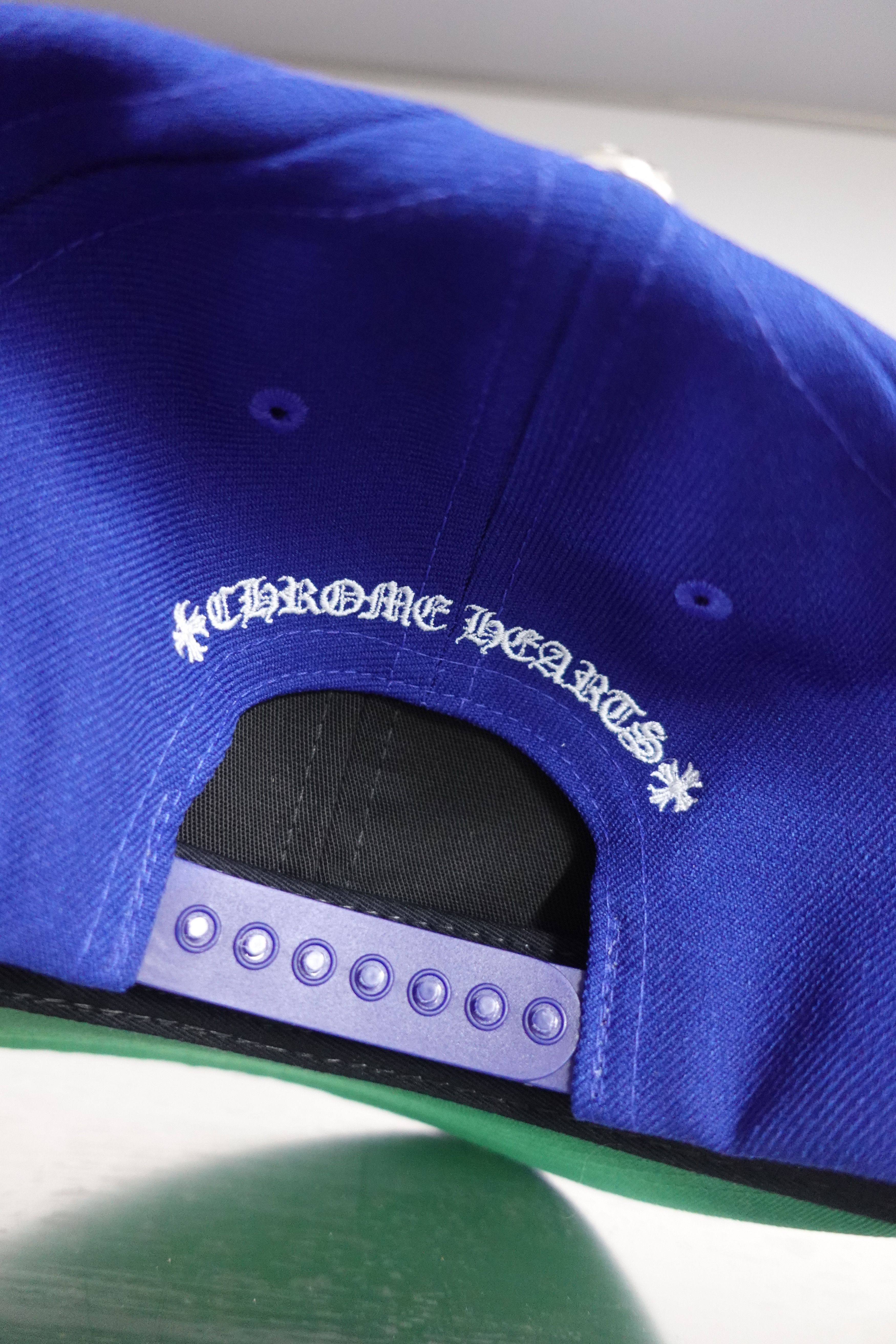 Chrome Hearts CHROME HEARTS LETTER HAT BLUE WHITE Size ONE SIZE - 4 Thumbnail