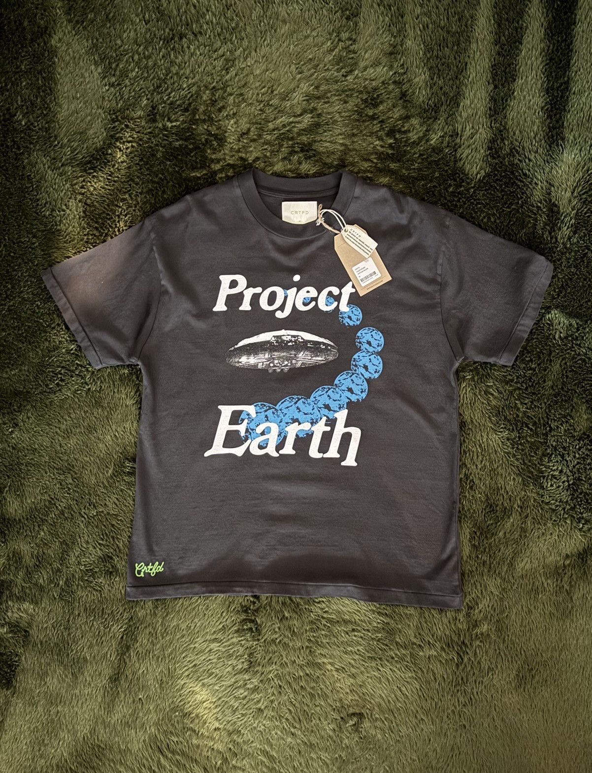Vintage [M] CRTFD Made in USA Organic Cotton Graphic T-Shirt Size US M / EU 48-50 / 2 - 1 Thumbnail