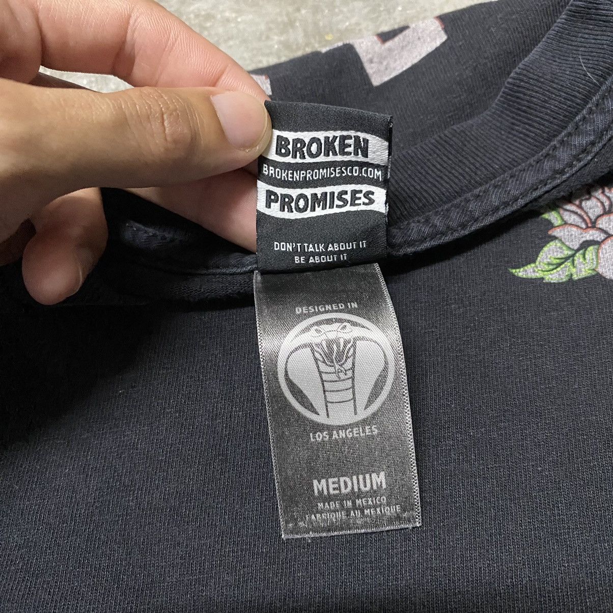 Broken Promises Co. × Japanese Brand BROKEN PROMISES ROSES T SHIRT Size US M / EU 48-50 / 2 - 5 Thumbnail