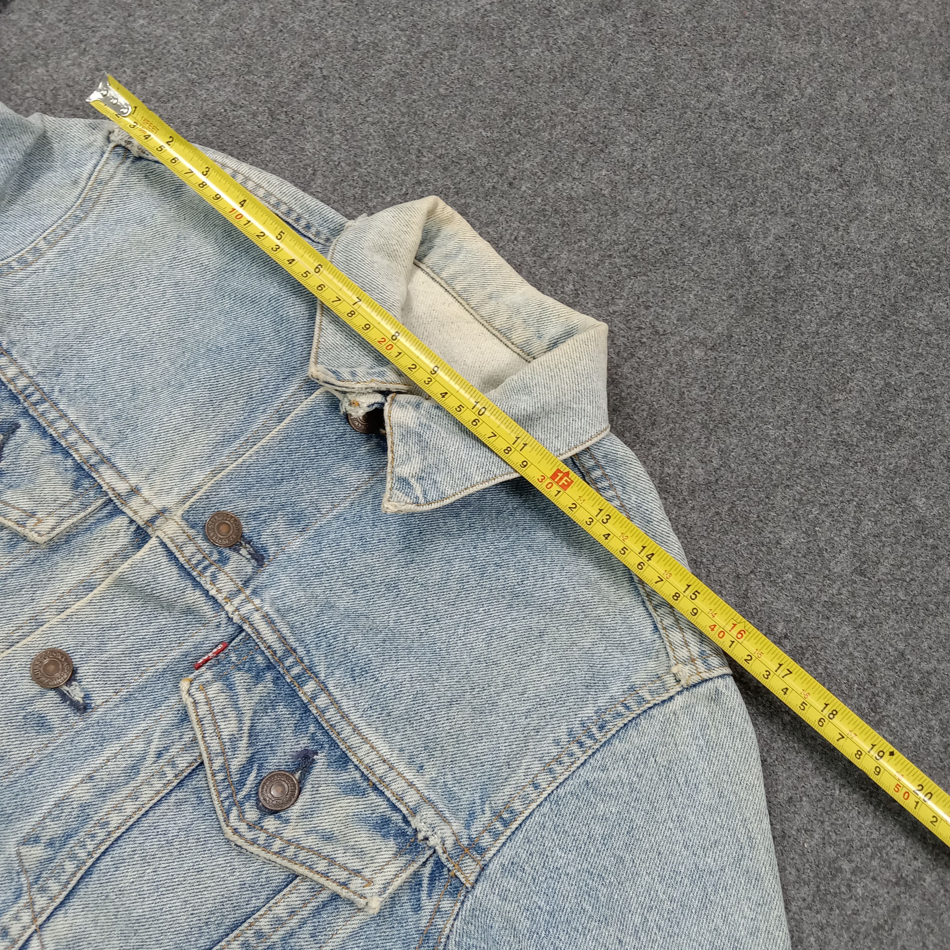 Levi's 90s Levi’s Custom Jamiroquai Buffalo Denim Jacket C277N2 Size US S / EU 44-46 / 1 - 6 Thumbnail