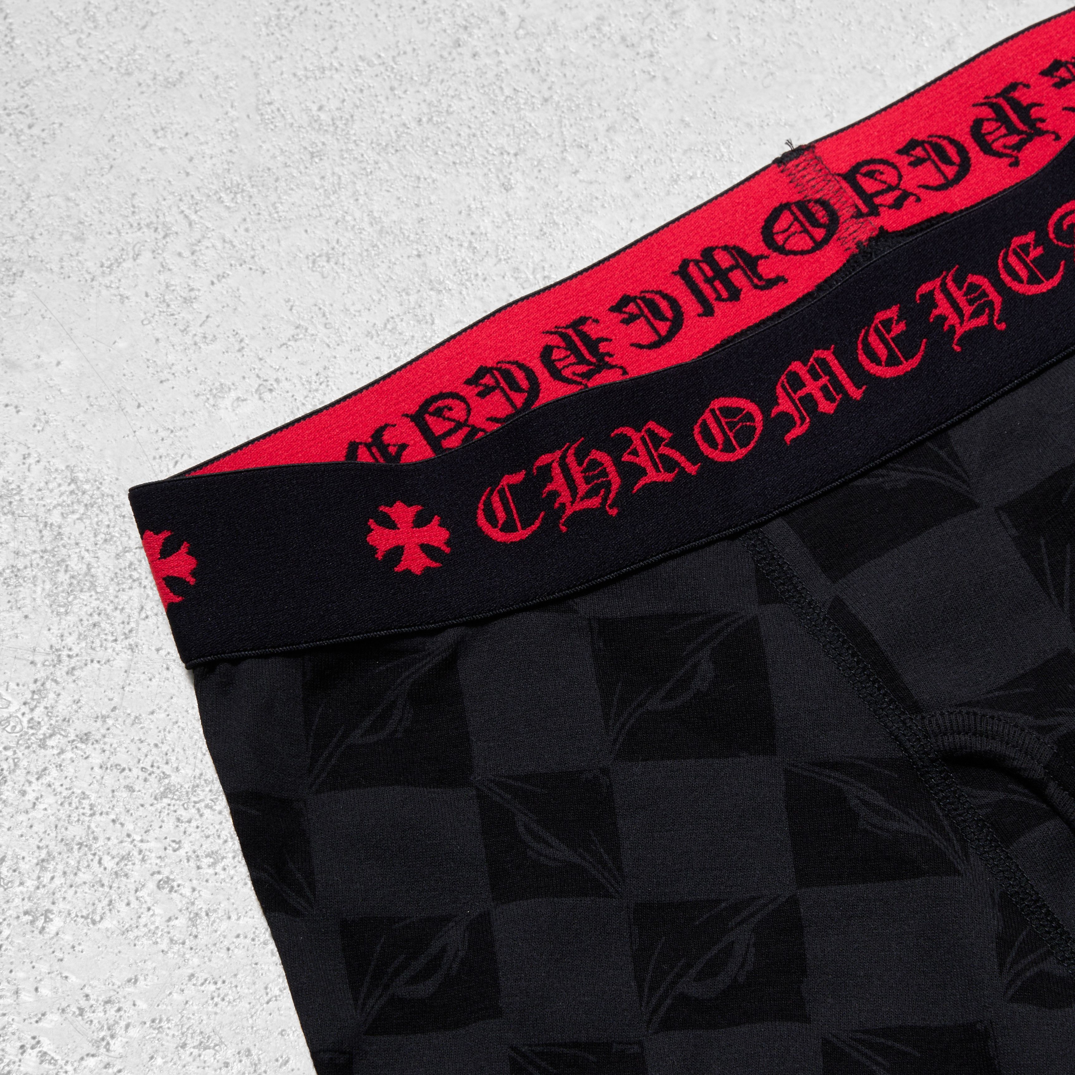 Chrome Hearts CHROME HEARTS Eyes Classic Rib Boxer Brief BLACK Size 30 - 5 Thumbnail