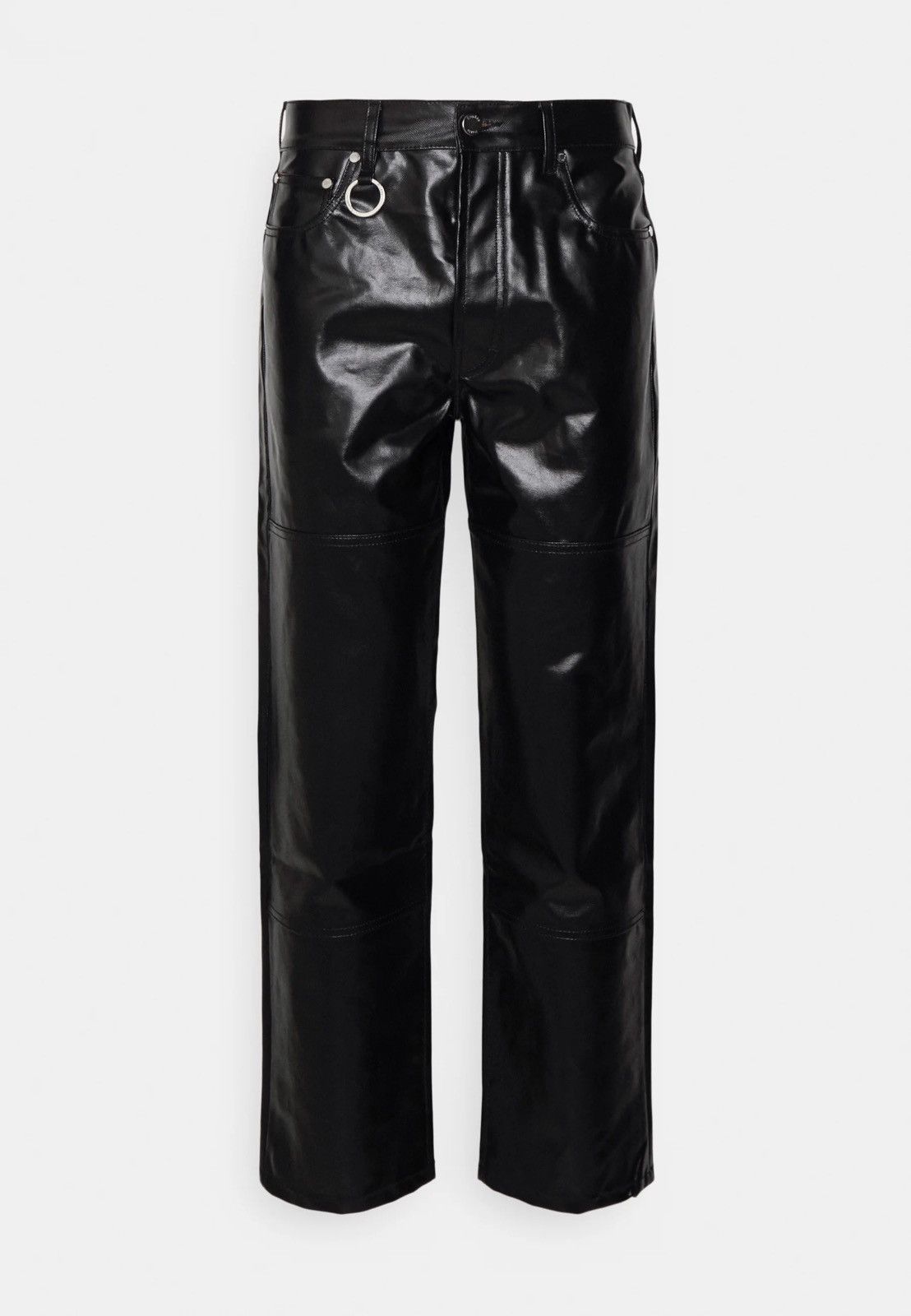 Etudes !DS! SS22 Etudes Corner Coated Faux Leather Black Pants Size US 30 / EU 46 - 5 Thumbnail