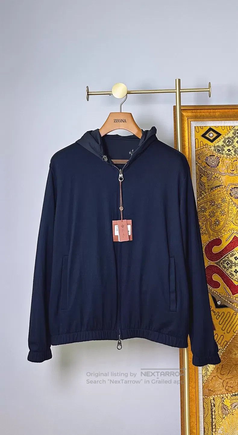 Loro Piana Loro Piana 25 Color Bomber Hooded Jacket Size US L / EU 52-54 / 3 - 3 Thumbnail