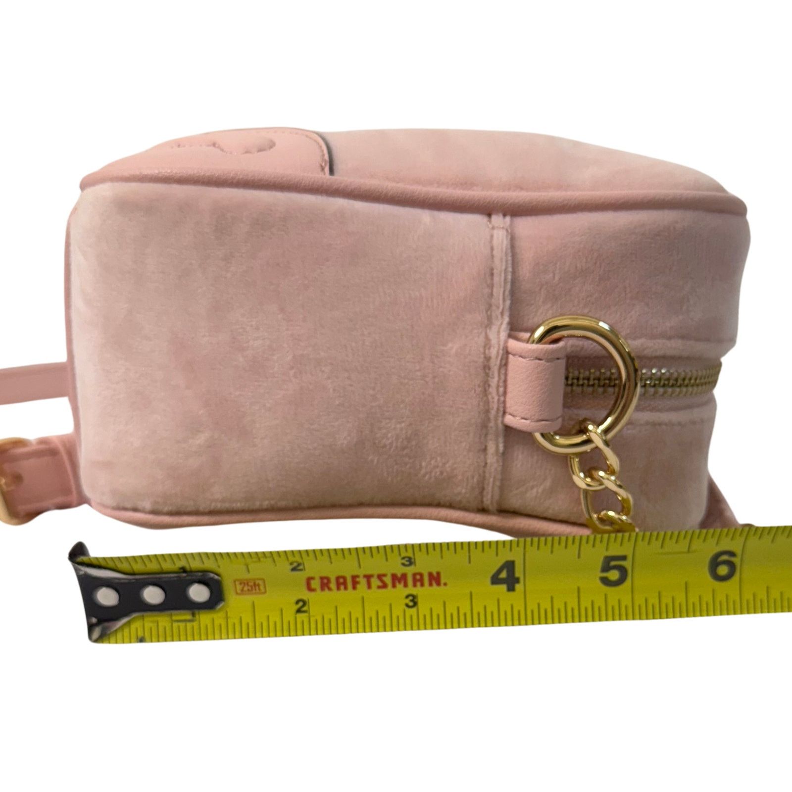 Juicy Couture Juicy Couture Pink Diamond Heritage Crossbody Bag Size ONE SIZE - 7 Thumbnail