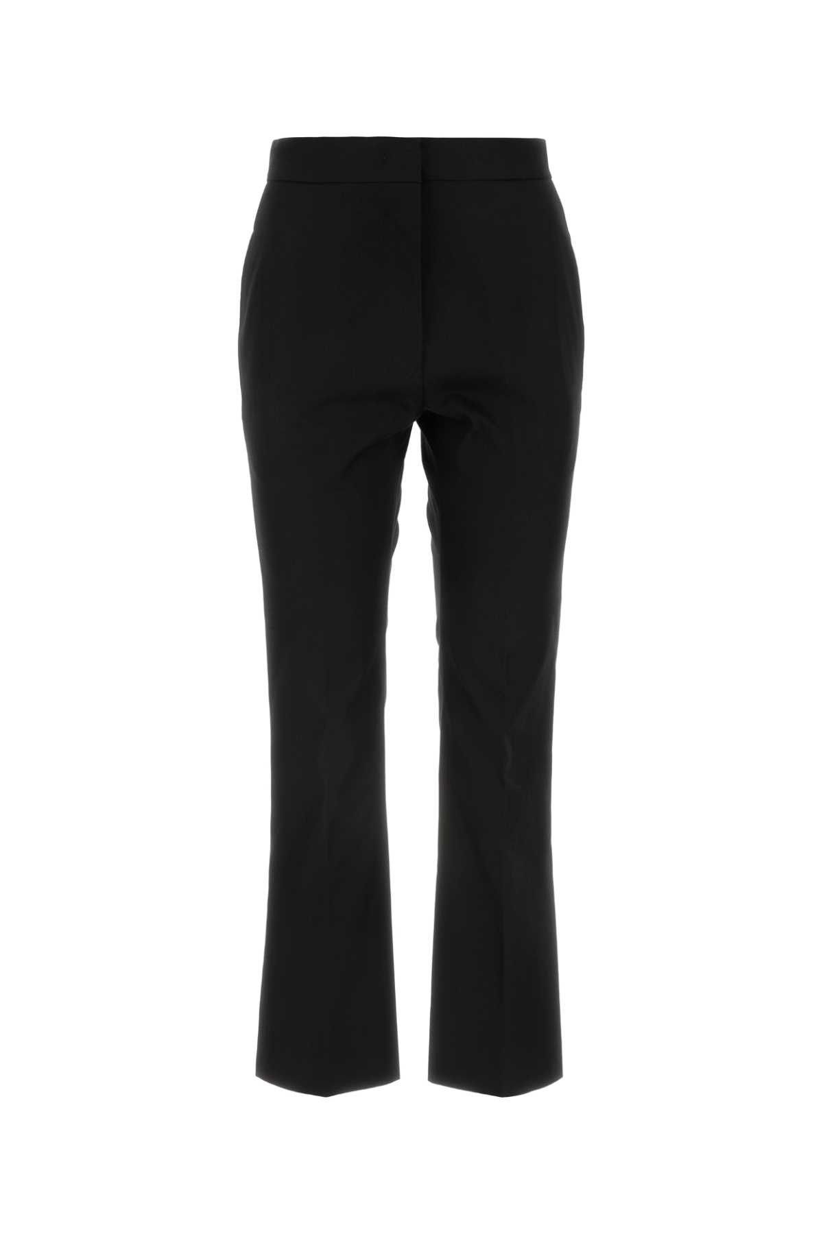 image of Jil Sander Black Cotton Pant, Women's (Size 30)