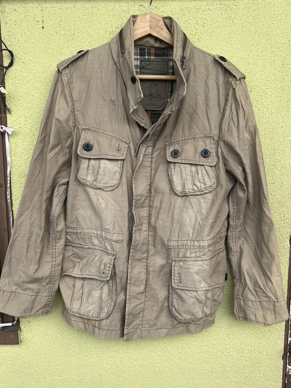 POL: Distressed Army Jacket – Everyday Chic Boutique