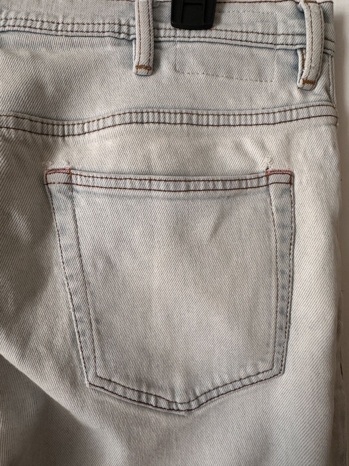 Acne Studios Acne Studios River LT Blue Blå Konst Jeans Size US 32 / EU 48 - 6 Thumbnail
