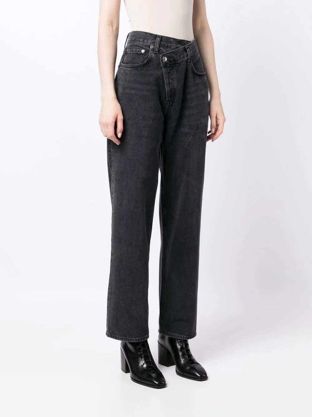 Agolde AGOLDE High-waist straight-leg jeans Size 29" - 1 Thumbnail