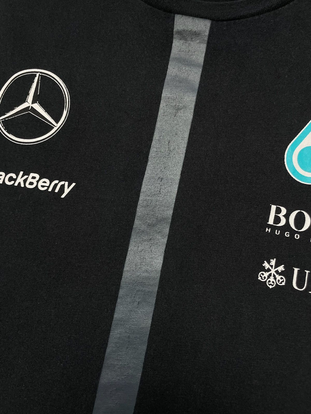 Mercedes-Benz × Vintage Vintage Mercedes Benz Pertonas racing tee size XL Size US XL / EU 56 / 4 - 4 Thumbnail