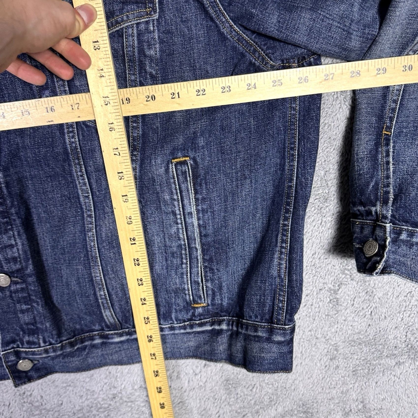 Polo Ralph Lauren Polo Ralph Lauren Denim Jacket Mens Big Jean Trucker RL Type 3 Fade - Size 2X - Blue Size US XXL / EU 58 / 5 - 7 Thumbnail