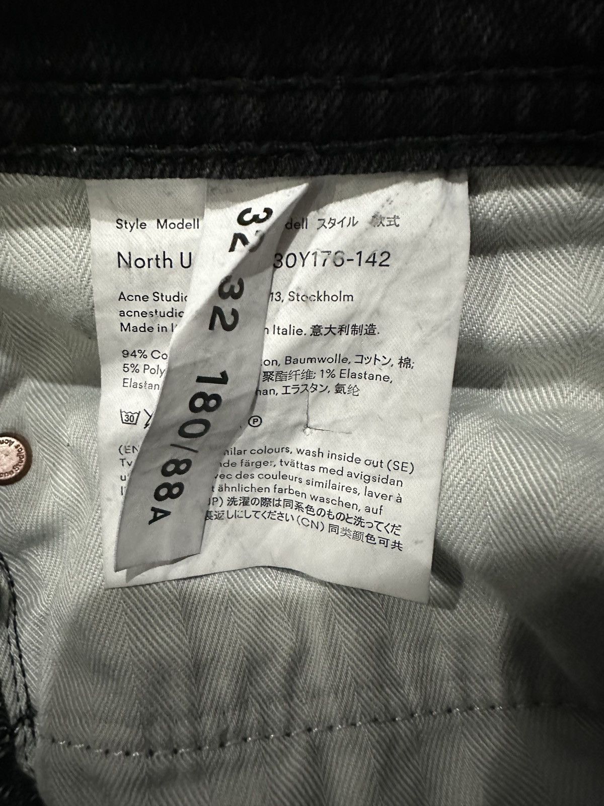 Acne Studios Acne Studios Slim Denim Size US 32 / EU 48 - 4 Thumbnail