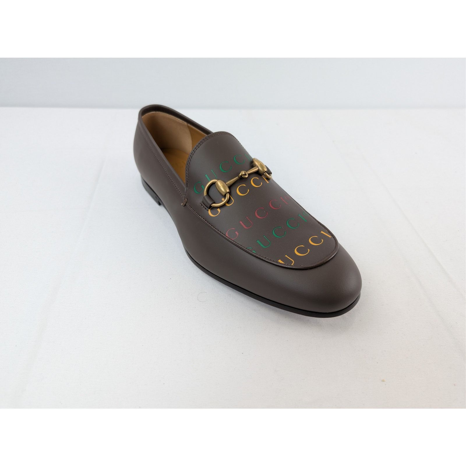 Gucci o1rshd1 Leather Jordaan Horsebit Loafers Boots in Brown Size US 8 / EU 41 - 3 Thumbnail
