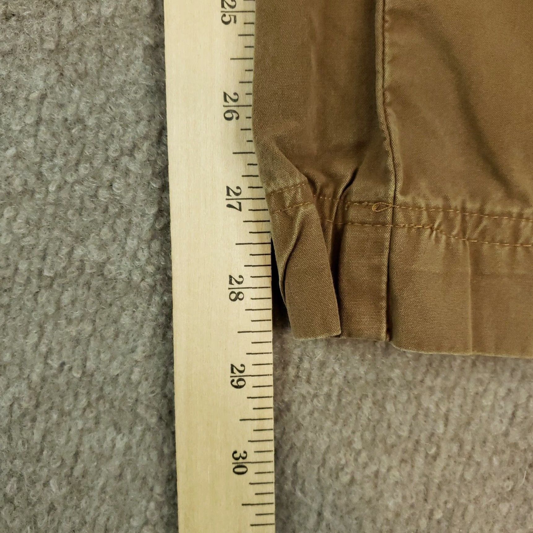 Billy Reid Billy Reid Chino Pants Mens Brown Straight Leg Flat Front Cotton Size 30x28 Size US 30 / EU 46 - 3 Thumbnail