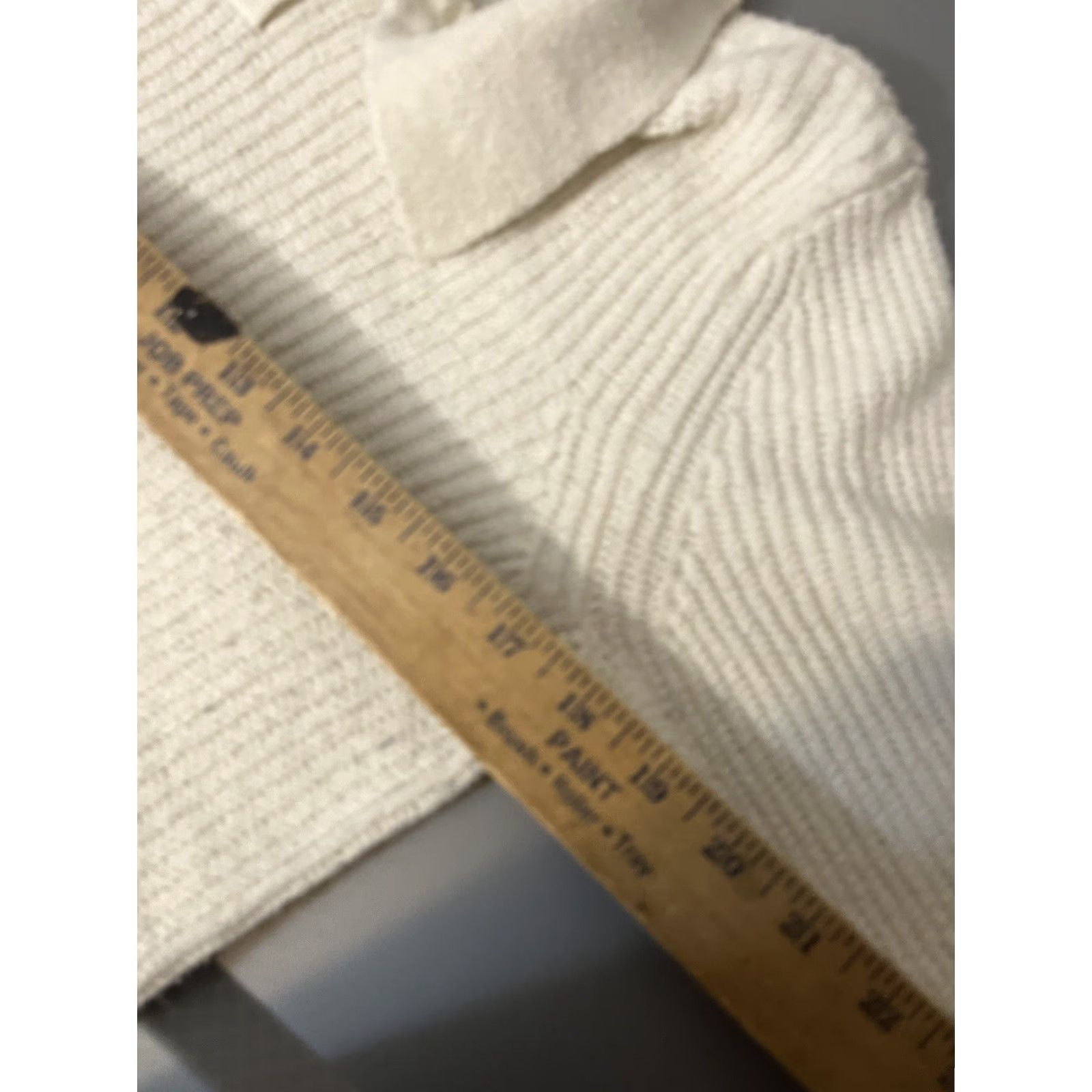 Vintage American Eagle Sweater Womens Knit Polo Sz M Ivory Cream Size M / US 6-8 / IT 42-44 - 5 Thumbnail
