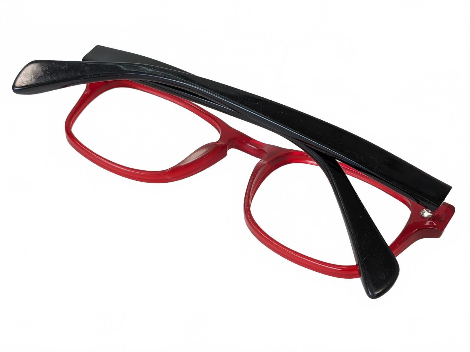 Other Anglo-American Optical U.K. Fitz OP9/BLK Eyeglasses Ruby Red Size ONE SIZE - 5 Thumbnail
