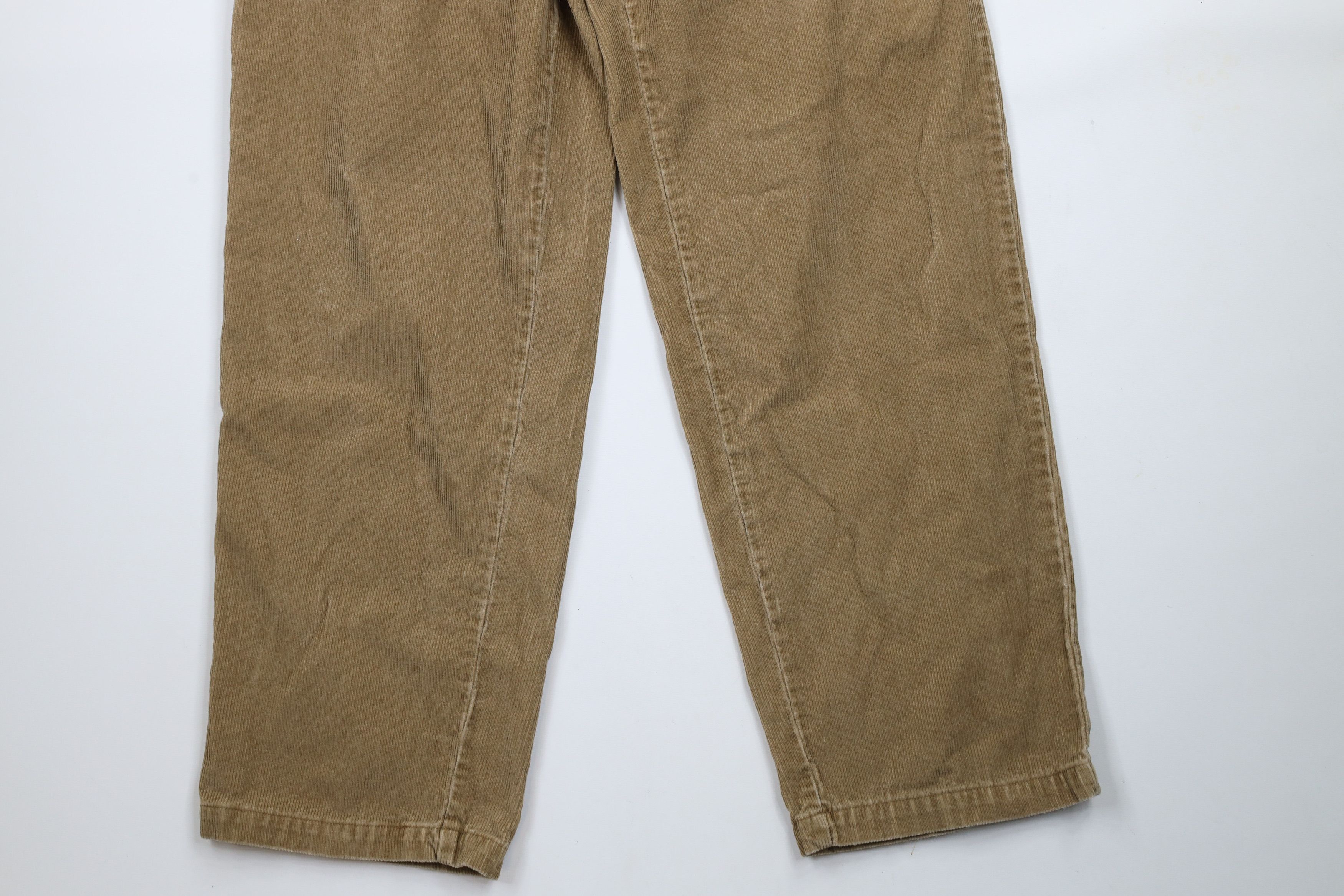 Vintage Vintage 90s Streetwear Wide Leg Surplus Corduroy Chino Pants Size US 34 / EU 50 - 4 Thumbnail