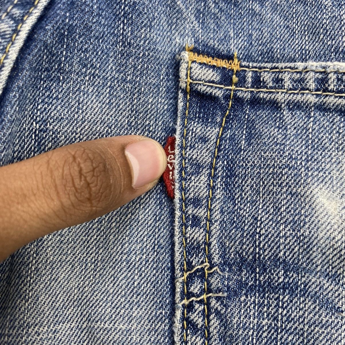 Levi's Vintage Clothing 🇯🇵 1990s Vintage Levis 503 Japan 33x33 Distressed Faded Jeans Size US 33 - 14 Thumbnail