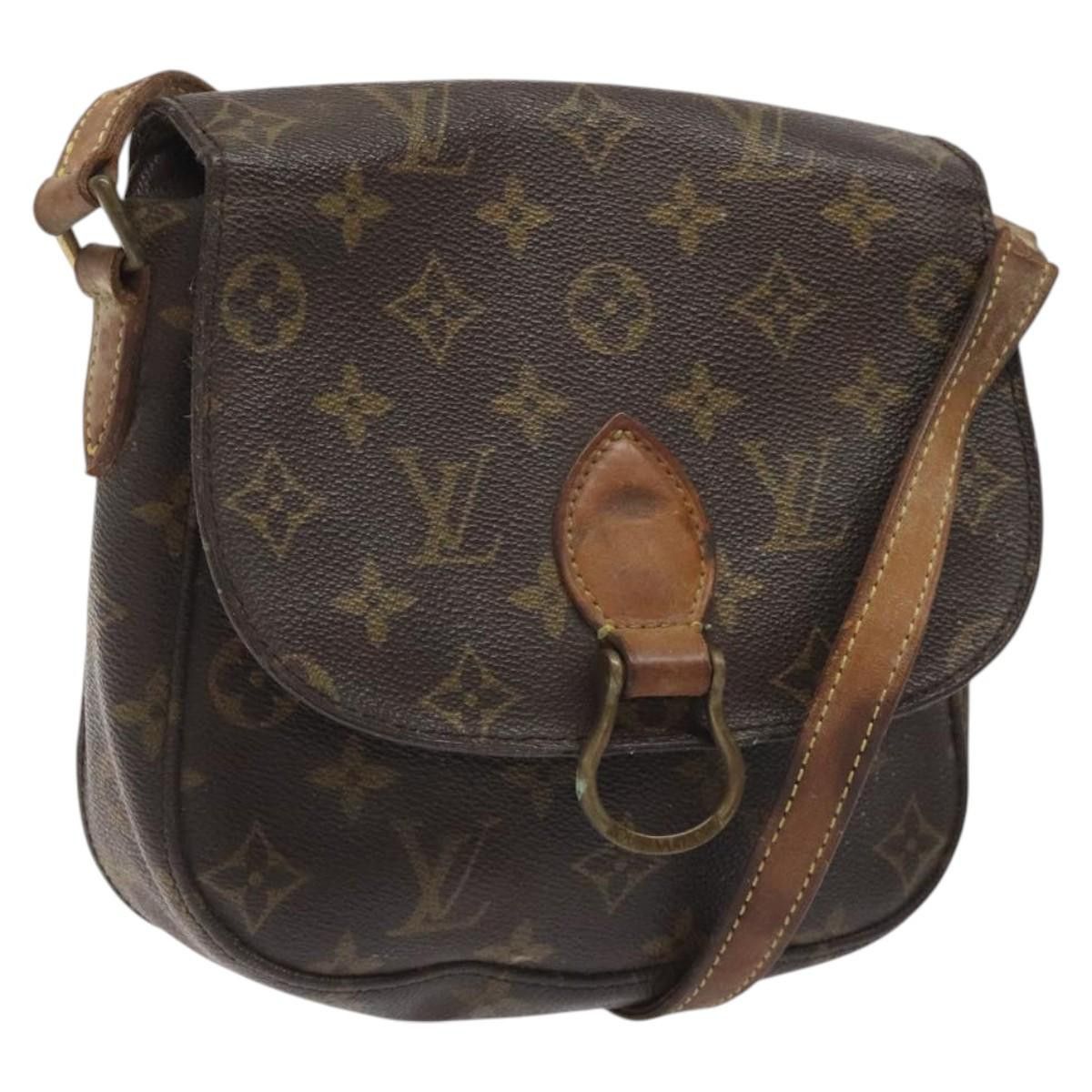 Louis Vuitton LOUIS VUITTON Monogram Saint Cloud MM Shoulder Bag M51243 Size ONE SIZE - 1 Thumbnail