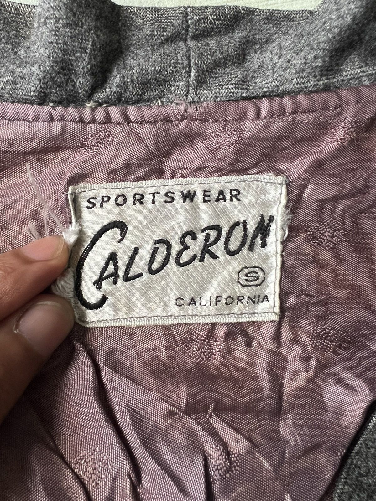 4GSELLER Vintage 40s/50s Calderon California Rockabilly Btn Cardigan Size US S / EU 44-46 / 1 - 10 Thumbnail