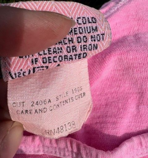 Nutmeg Vtg 80s Georgetown Hoyas Tank Top Nutmeg Made in USA L Pink Size US L / EU 52-54 / 3 - 5 Thumbnail