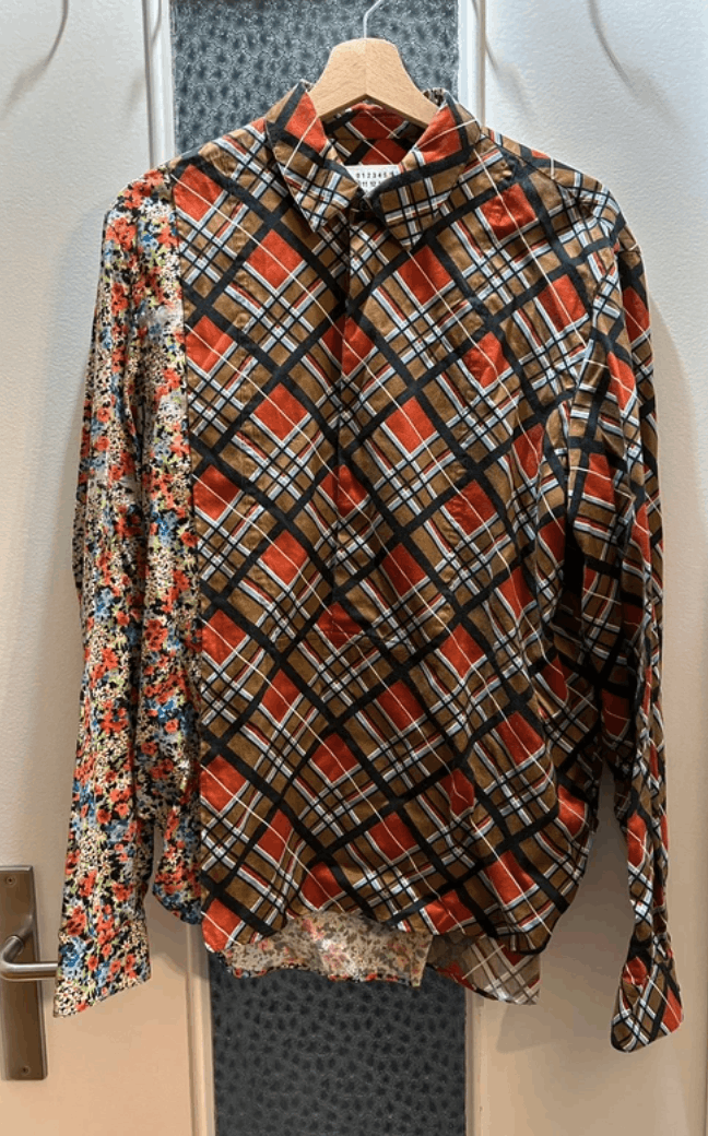 Maison Margiela Maison Margiela Shirt Cotton Jacket New Artisanal Print Size S / US 4 / IT 40 - 1 Thumbnail