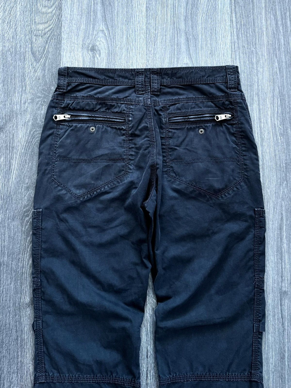 Japanese Brand Y2K Vintage Black Goth Zip Pants lgb if6was9 style Size US 30 / EU 46 - 6 Thumbnail