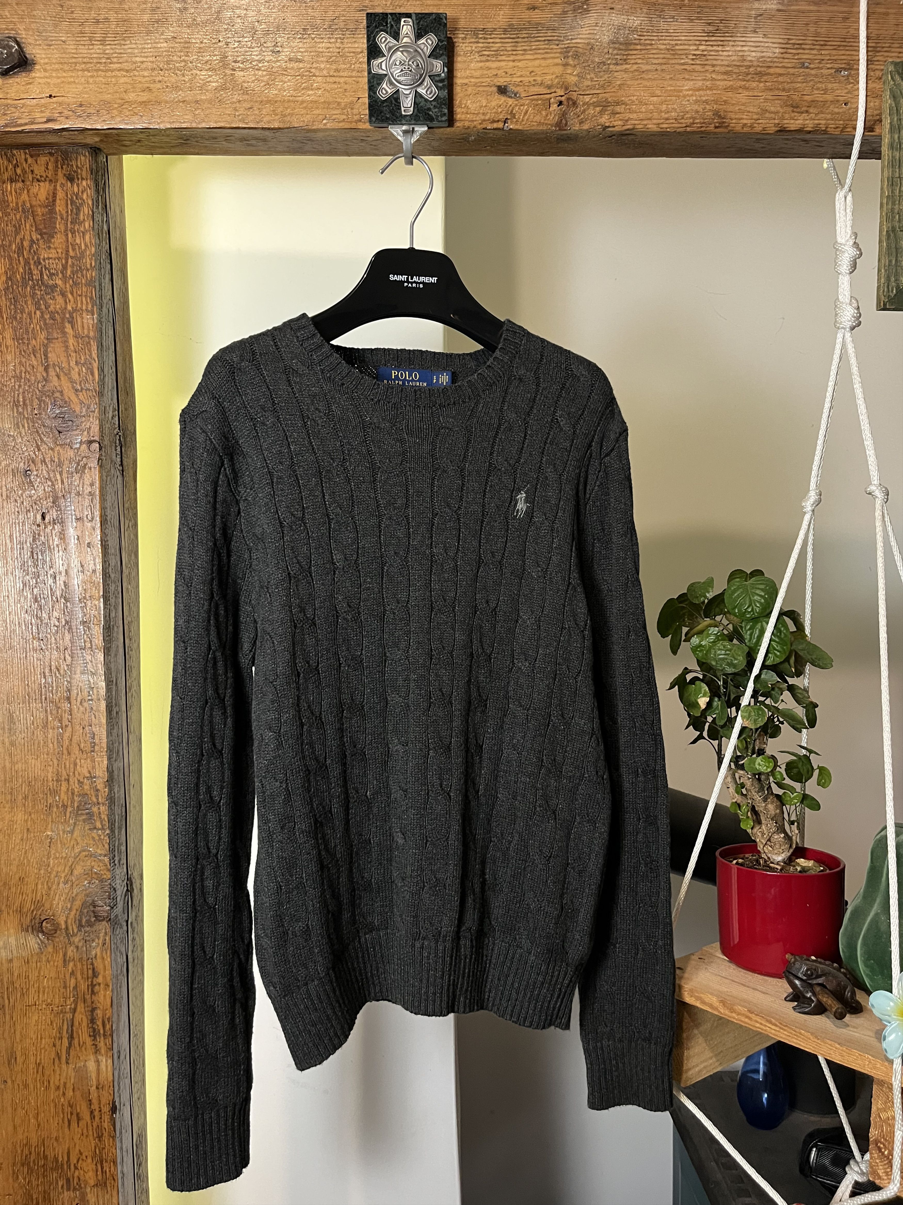 Polo Ralph Lauren Polo Ralph Lauren Cable Knit Sweater Size S / US 4 / IT 40 - 1 Thumbnail
