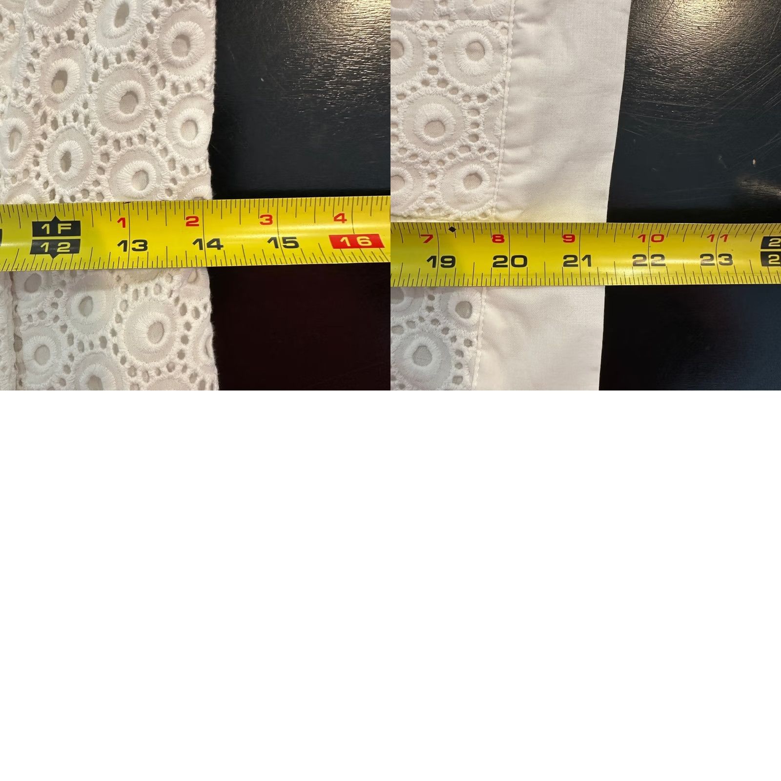 ANNE FONTAINE Anne Fontaine UGOLINE White Eyelet Cotton Button Jacket Women's Size 36 Size XS / US 0-2 / IT 36-38 - 8 Thumbnail