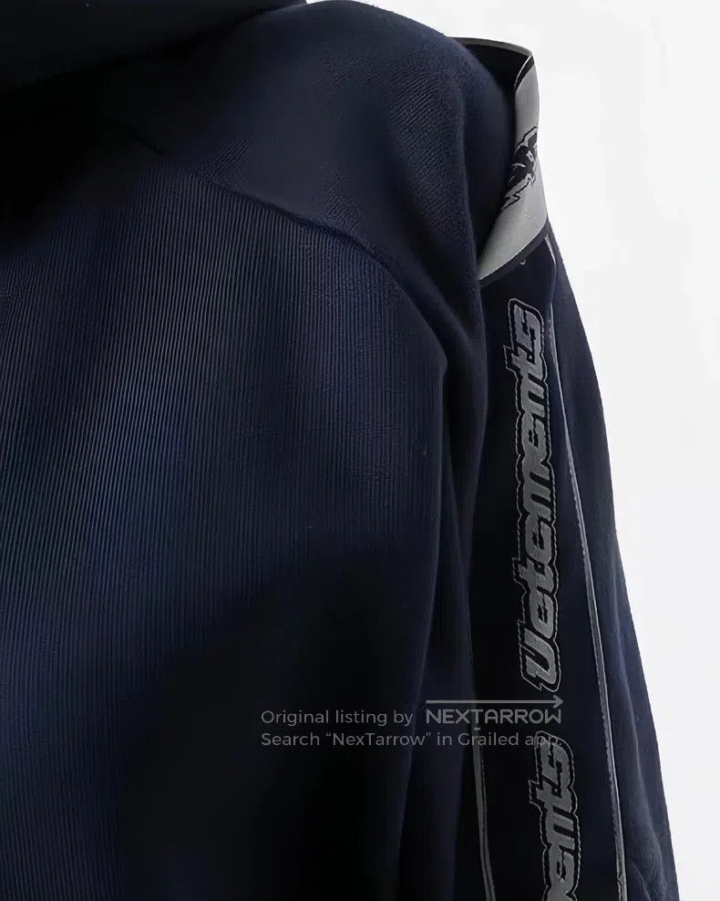 Vetements Vetements Navy Blue Ribbon Design Hoodie Size US S / EU 44-46 / 1 - 5 Thumbnail