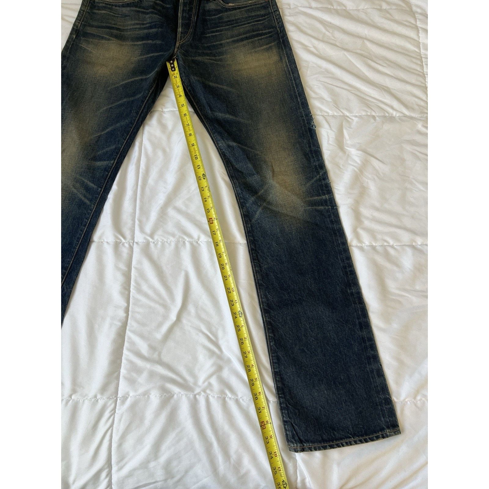 Rising Sun & Co. Rising Sun & Co. Raw Selvedge Denim Jeans Mfg Los Angeles 32 Size US 32 / EU 48 - 10 Thumbnail
