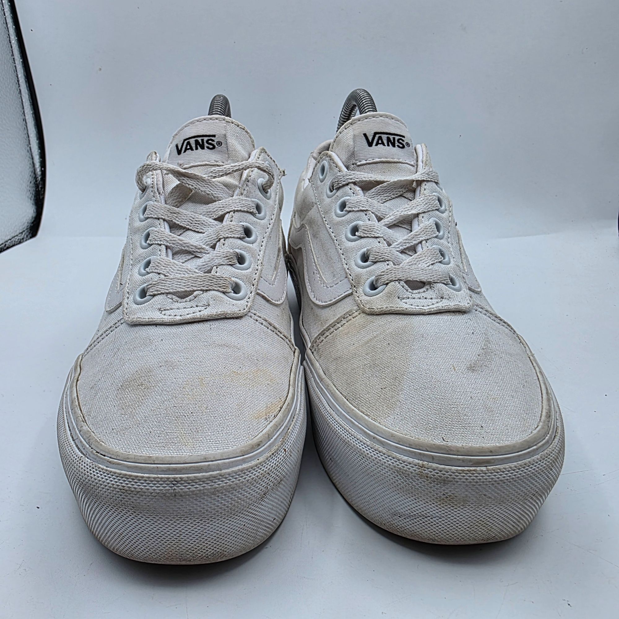 Vans Vans Old Skool Platform Womens Size 8 Triple White Athletic Size US 8 / IT 38 - 2 Thumbnail