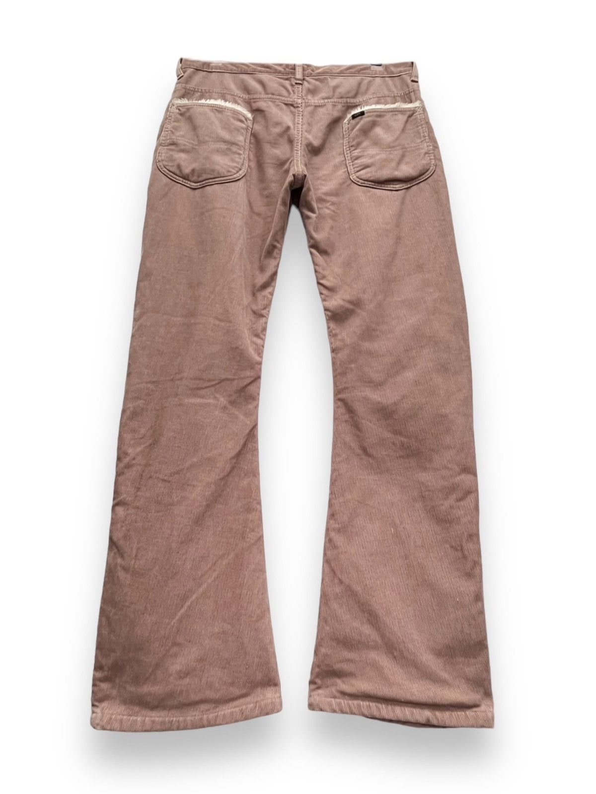 AKM VERRARE☃️WINTER FLARED❄️LEE x AKM JAPAN Lined Corduroy Pants Size US 32 / EU 48 - 3 Thumbnail