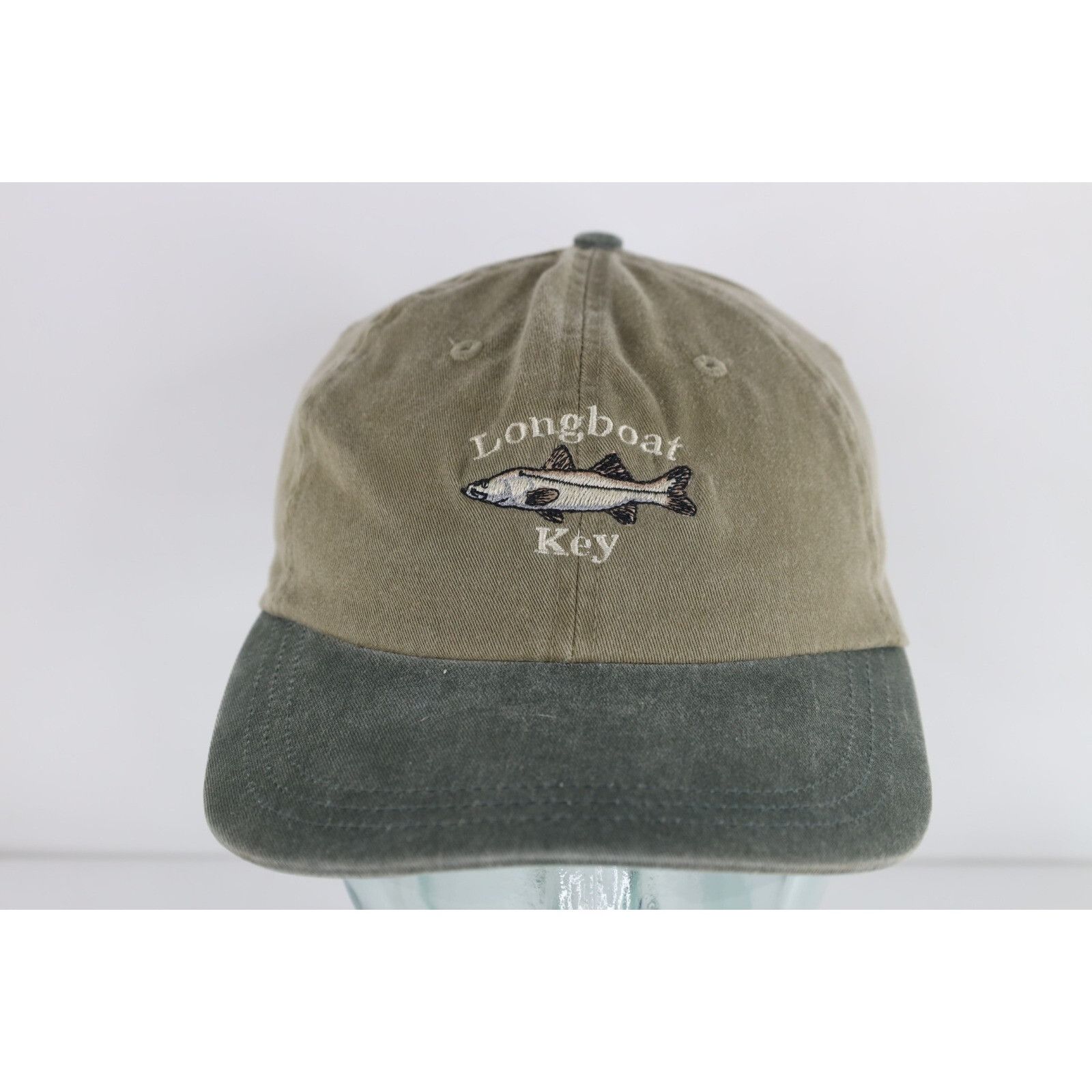 Vintage Vintage 90s Streetwear Faded Longboat Key Fishing Hat Size ONE SIZE - 1 Thumbnail