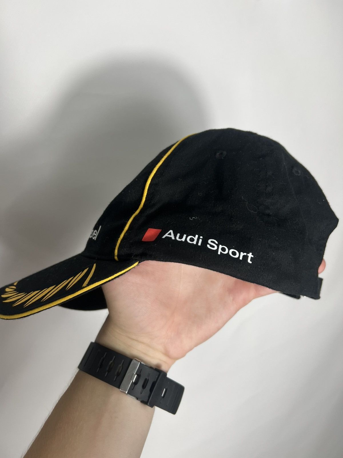 Audi Vintage streetwear racing Shell V-Power Diesel Audi hat cap Size ONE SIZE - 2 Thumbnail