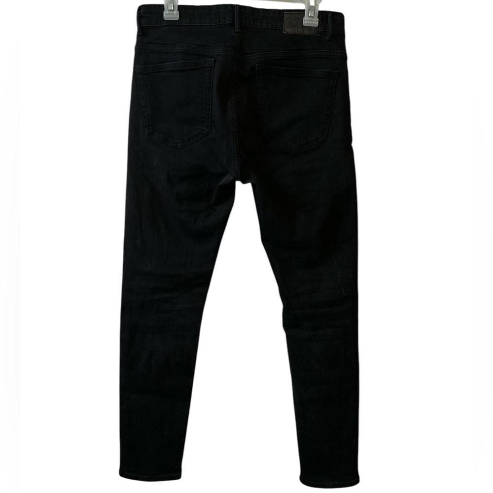 Designer MNG Slim Fit Black Jeans - Committed Collection Size US 40 / EU 56 - 3 Thumbnail
