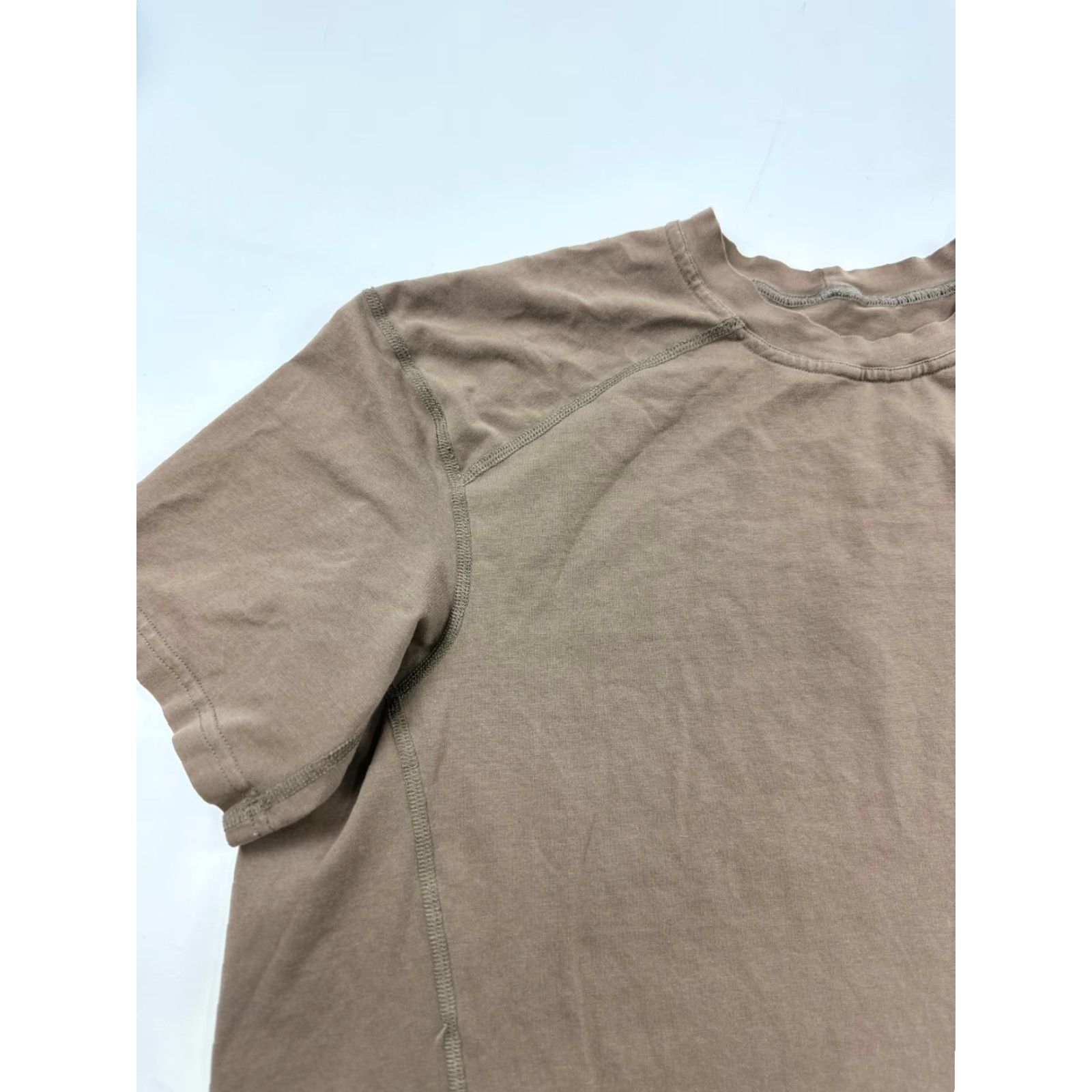 Layer 8 Punisher Shirt Mens XL Brown Army Combat Line Base Layer Crew Neck T-Shirt Short Sleeve Solid Cotton Pullover Tee Size US XL / EU 56 / 4 - 4 Thumbnail