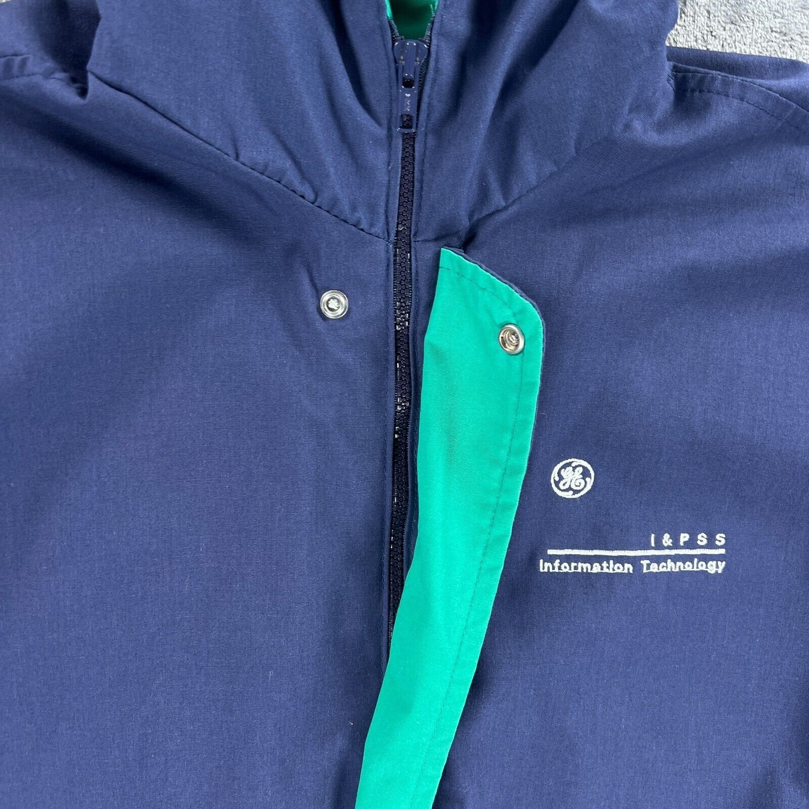Other Vintage 80's General Electric King Louie Employee Jacket Men Size US XL / EU 56 / 4 - 14 Thumbnail