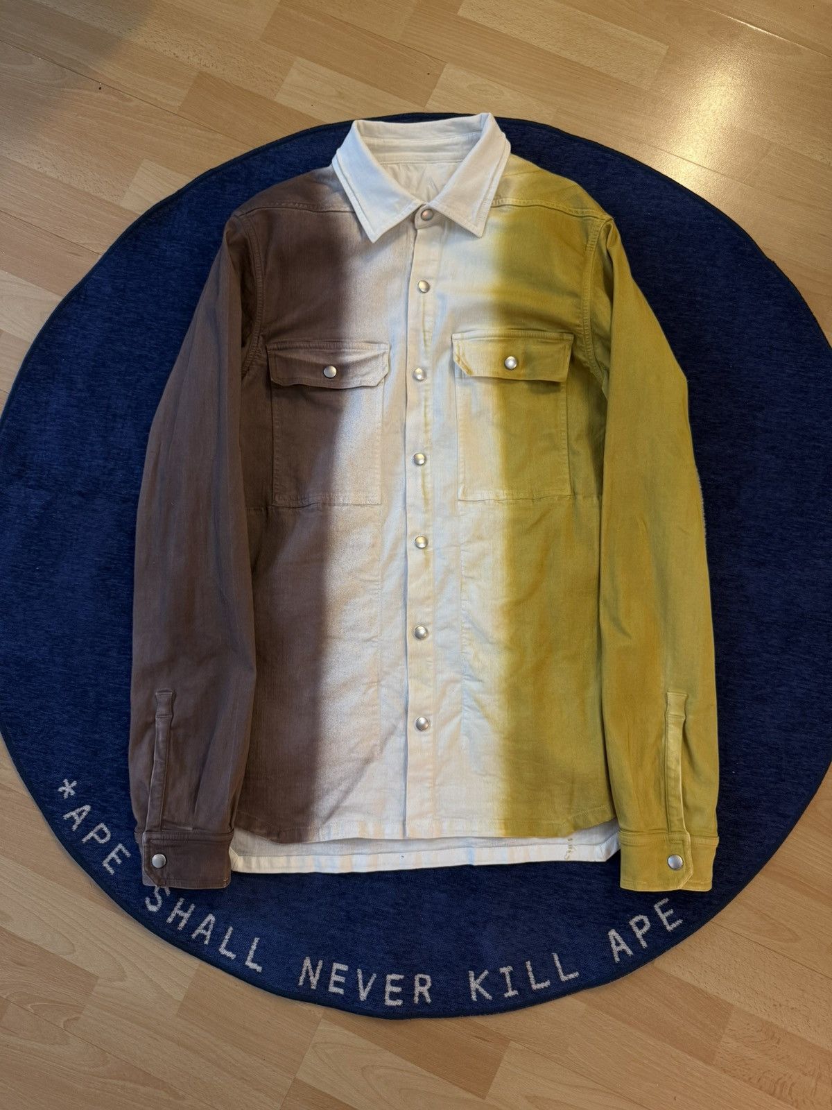 Rick Owens Rick Owens FOGACHINE JACKET S/S22 Size US M / EU 48-50 / 2 - 1 Thumbnail